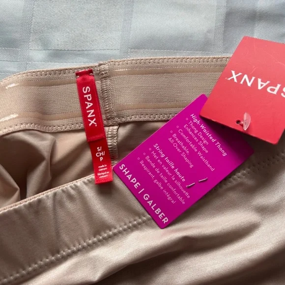 Spanx 2 Small Shapewear Panties New with Tags Purple Seamless & Beige High-Waist - Picture 9 of 17